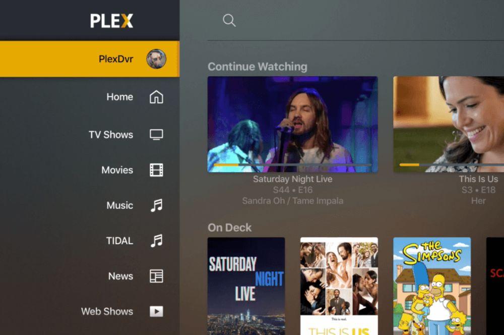 Plex TV televisión Chromecast