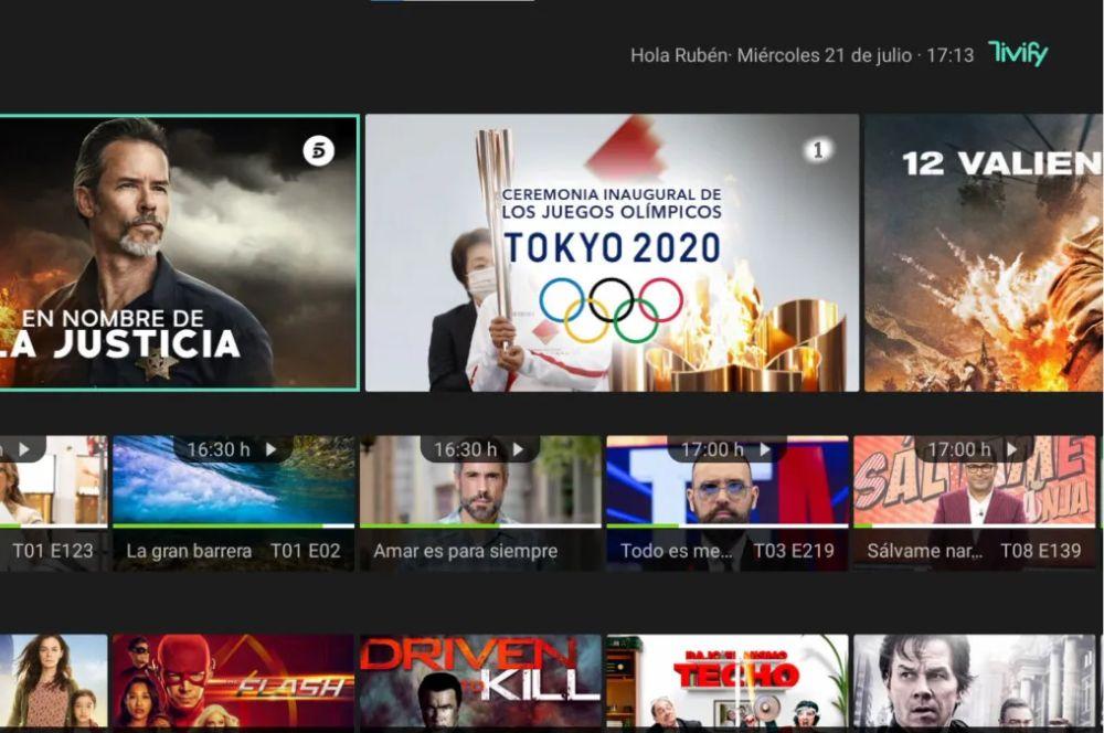 Tivify televisión Chromecast