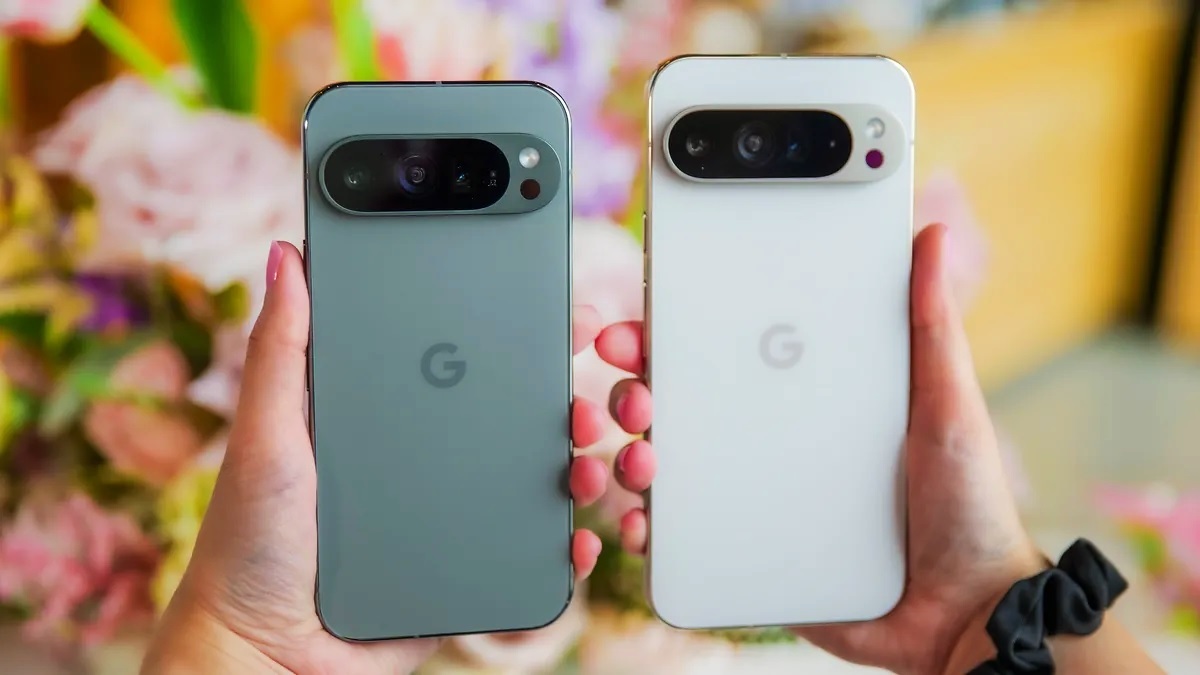 Comparativa del Google Pixel 9 Pro XL vs Pixel 9 Pro tamaño