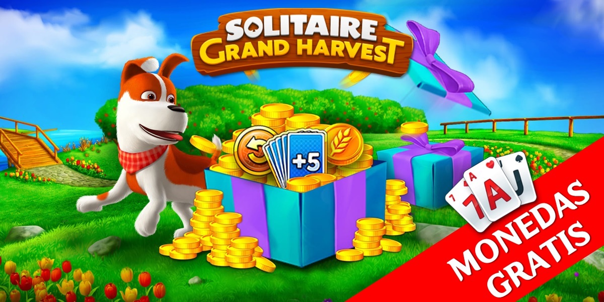 Links de monedas gratis para Solitaire Grand Harvest