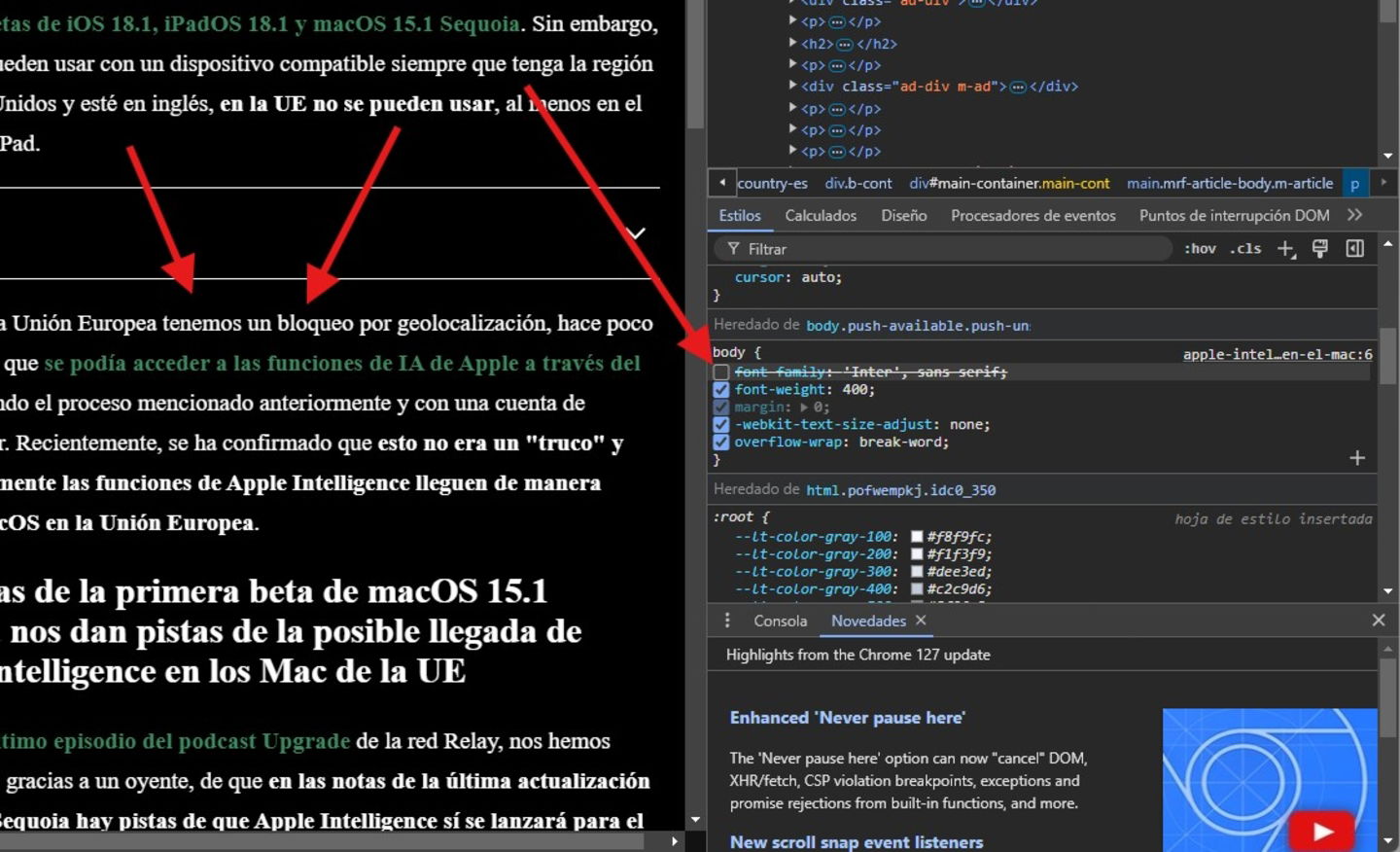 Cómo saber qué tipografía tiene una página web