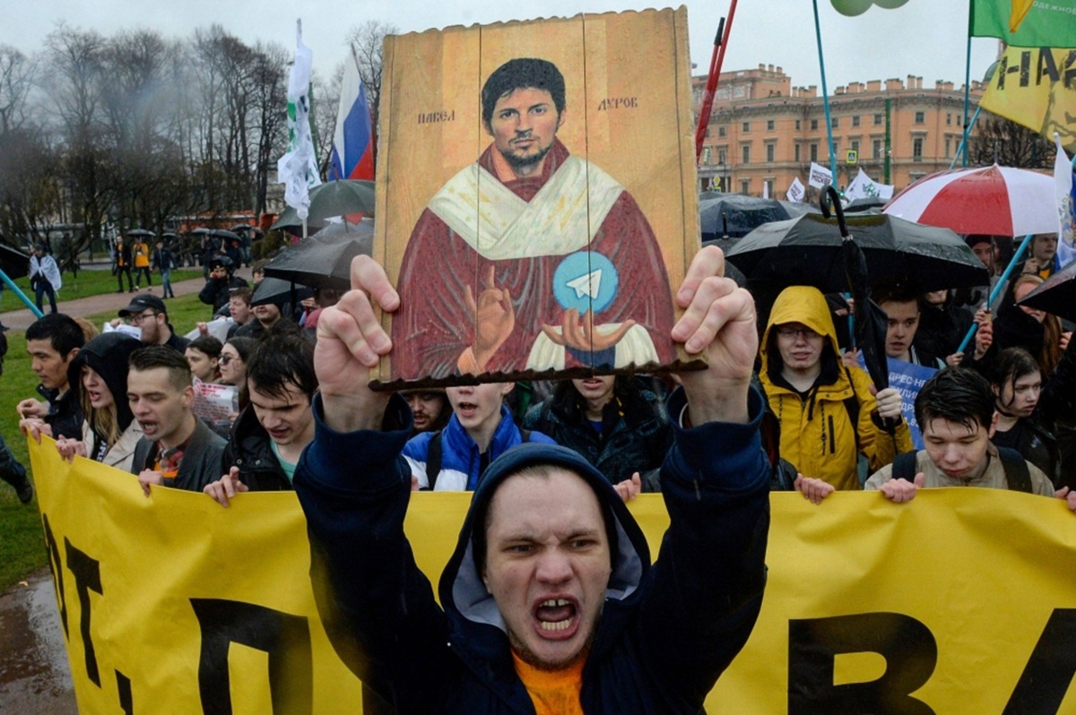 protestas por arresto de pavel durov en francia