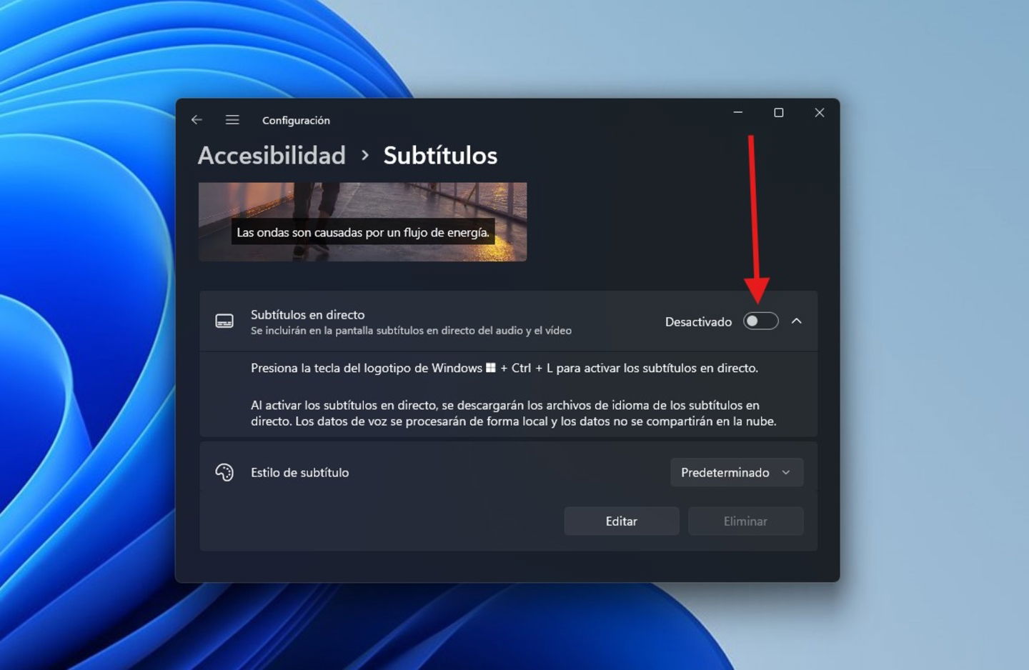 Cómo funcionan los subtítulos en directo de la IA de Microsoft