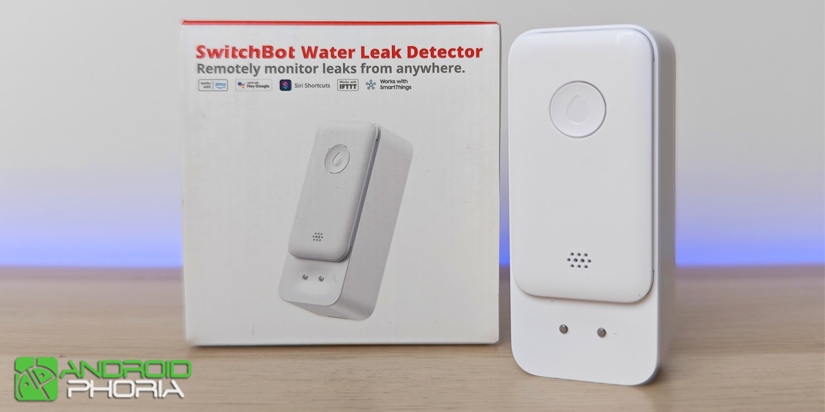 Review de SwitchBot Water Leak Detector detector de fugas de agua inteligente