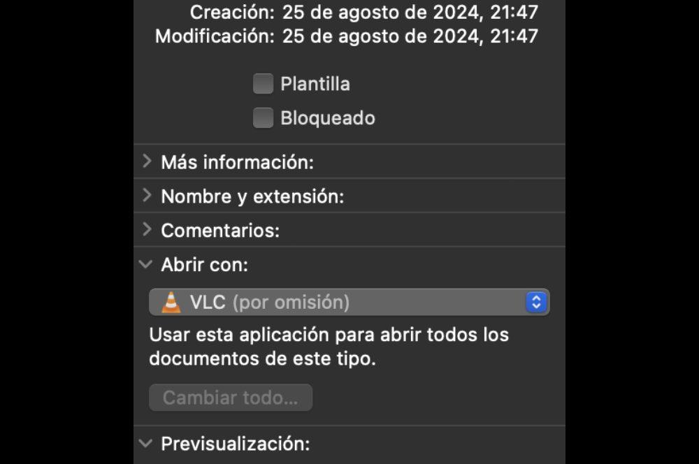 App predeterminada macOS