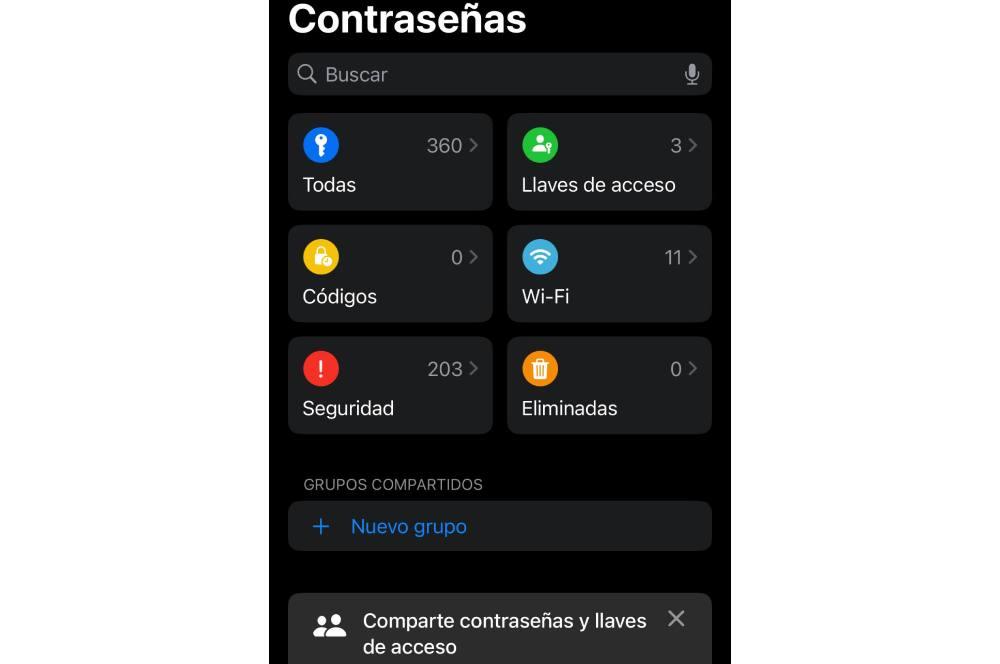 App Contraseñas