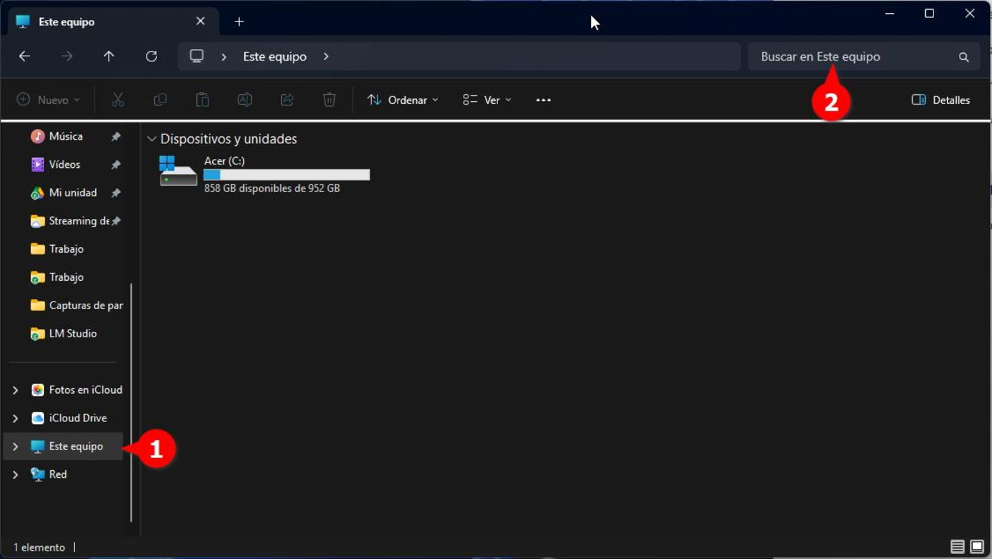 Cómo encontrar cualquier archivo en Windows 11