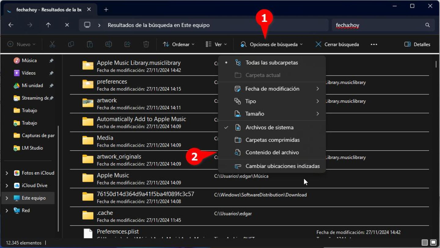 Cómo encontrar cualquier archivo en Windows 11