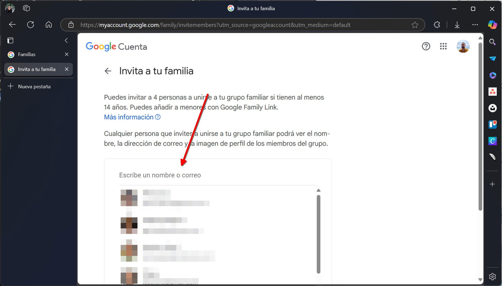 Familia de Google: guía completa para compartir tu cuenta con tu círculo más cercano