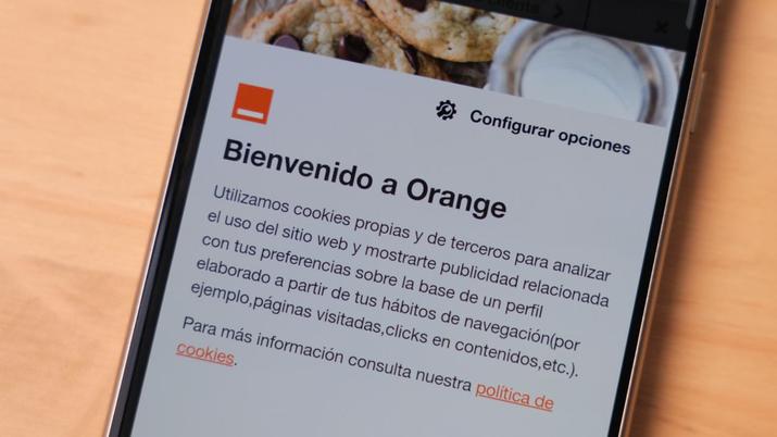 imagen de la aplicación de orange