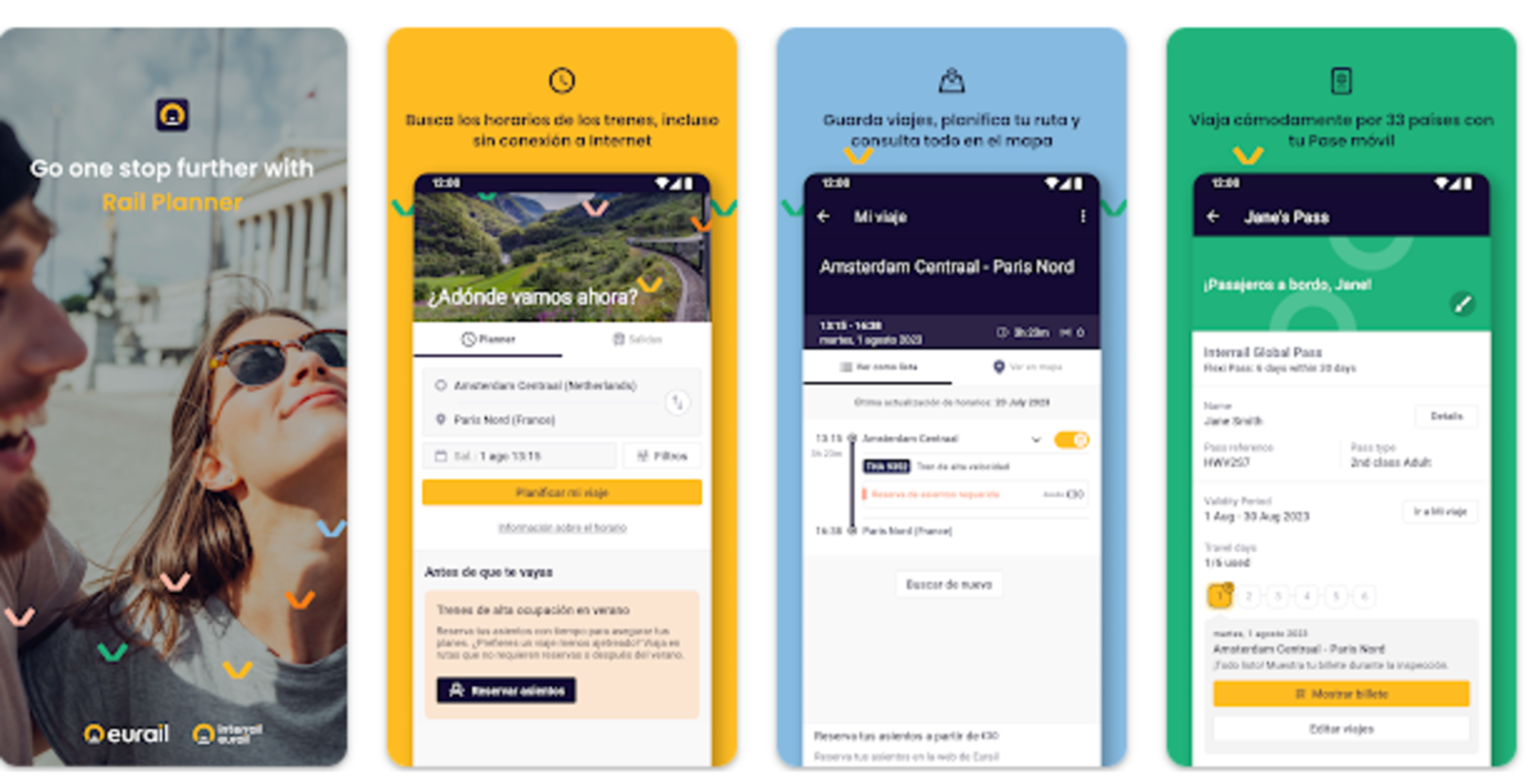 Rail Planner es la app perfecta si viajas en Interrail