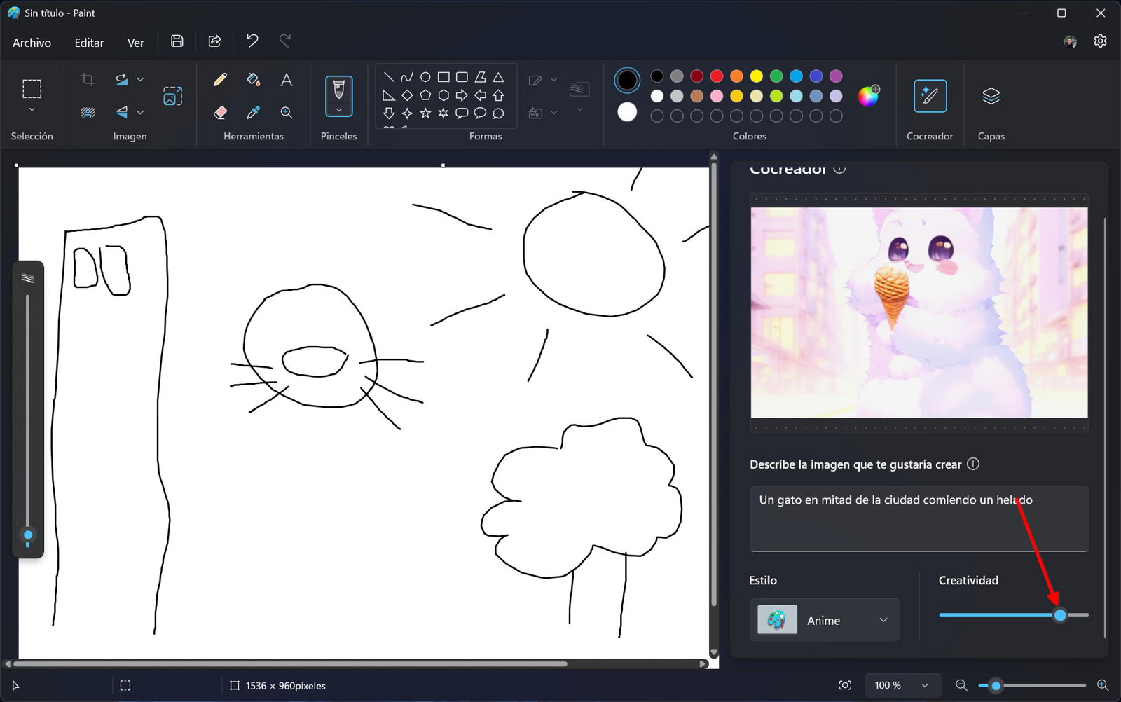 Cómo usar Cocreador en Paint en Windows 11