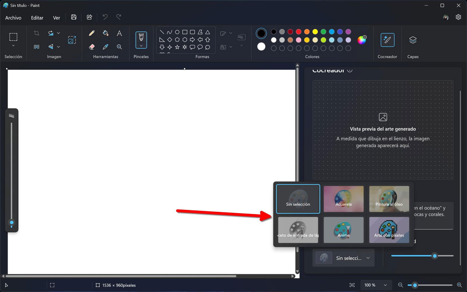 Cómo usar Cocreador en Paint en Windows 11