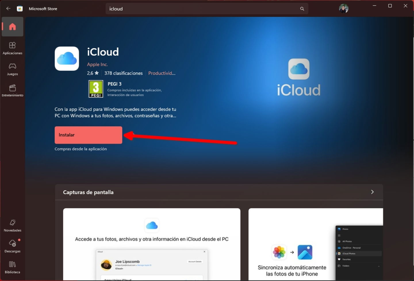 Cómo instalar iCloud en Windows: configuración y principales funciones