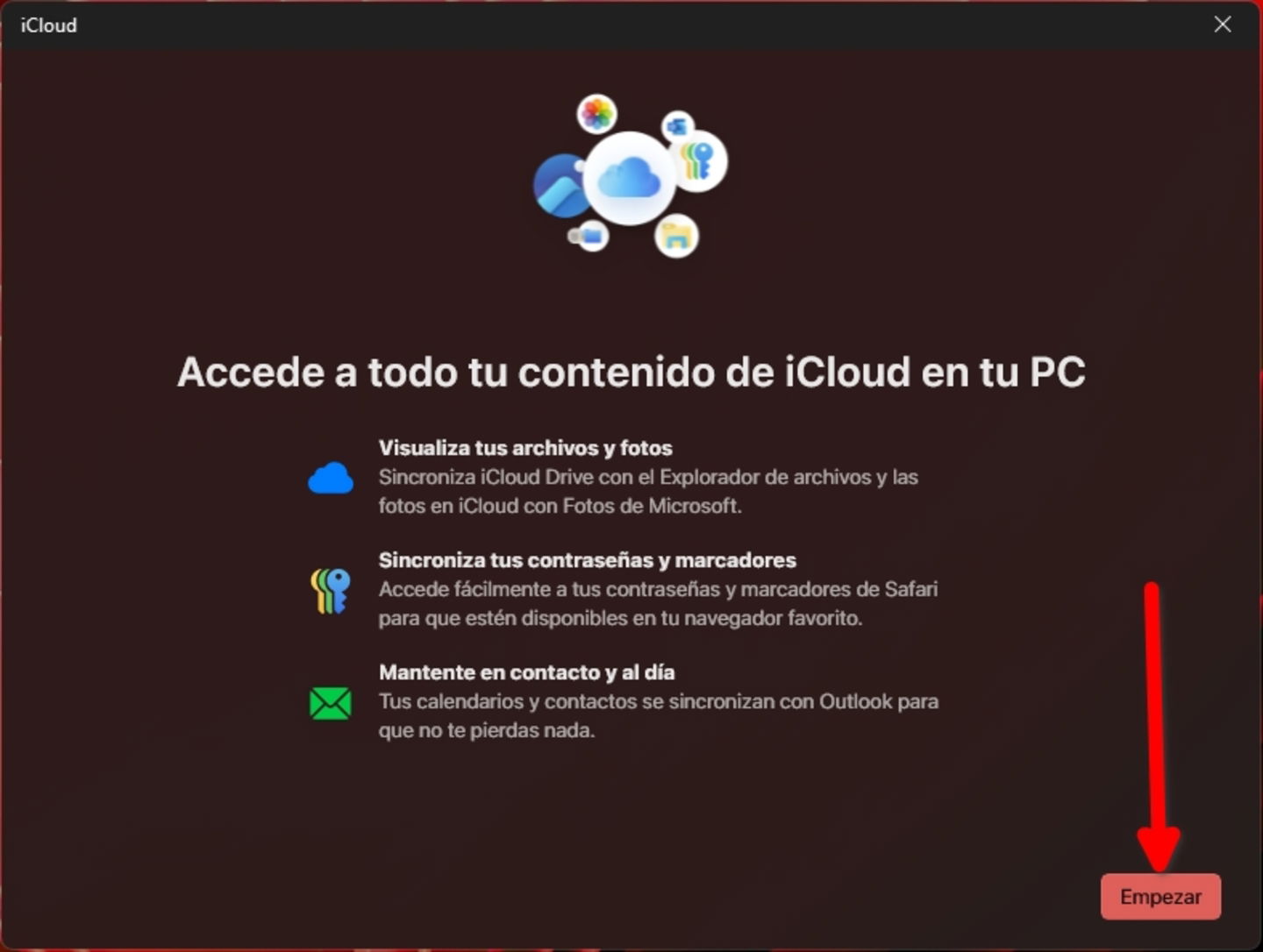 Cómo instalar iCloud en Windows: configuración y principales funciones