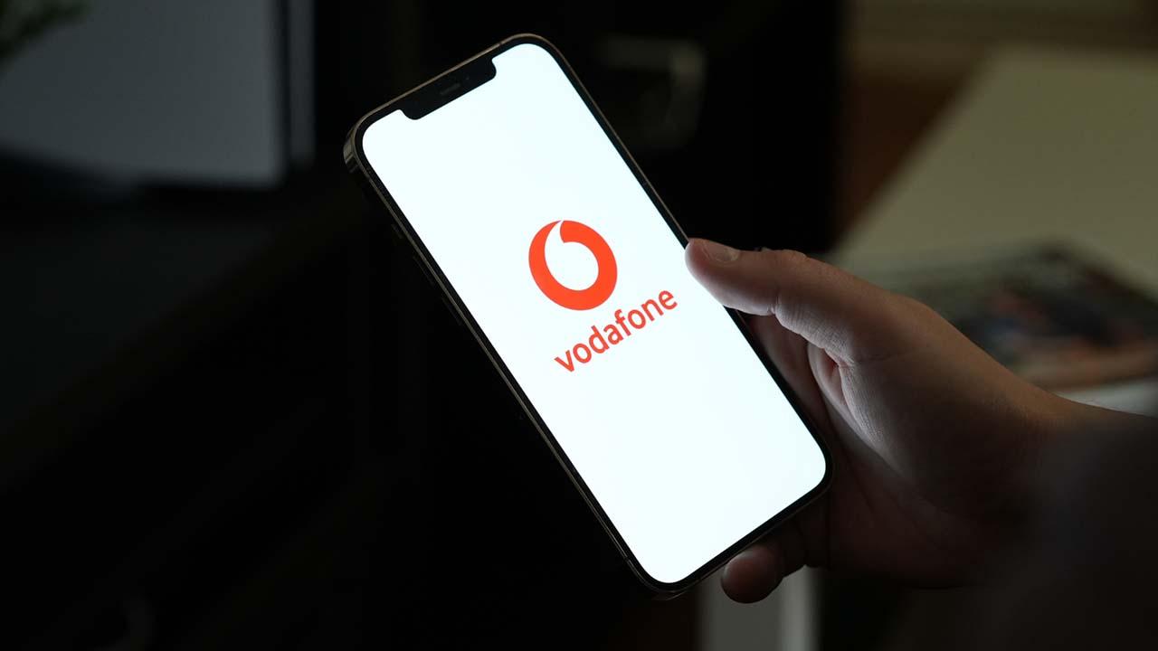 móvil logo Vodafone