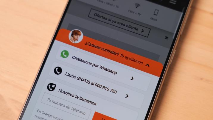 imagen de la app de orange