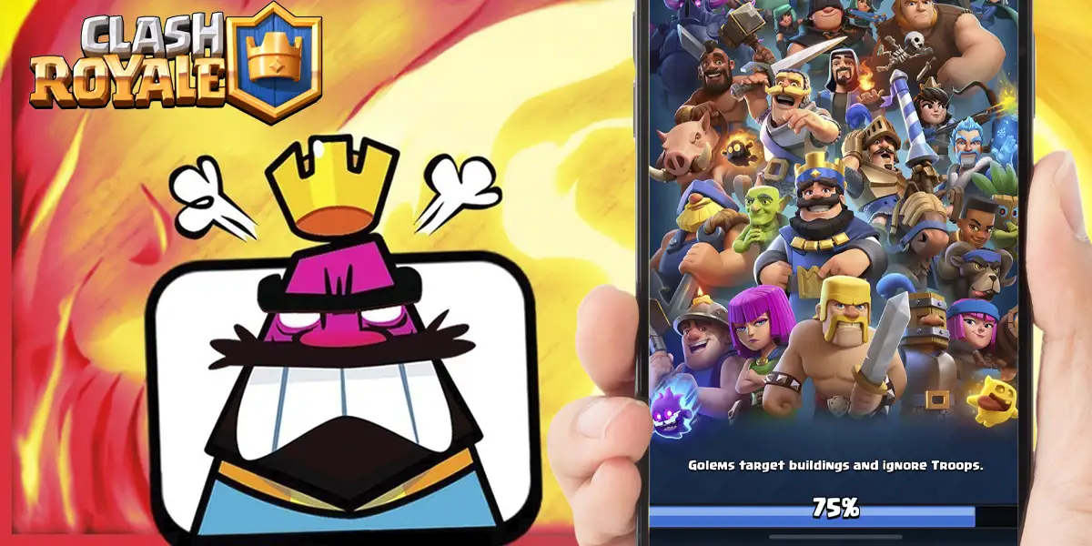 Clash Royale se queda en 75 % Solución